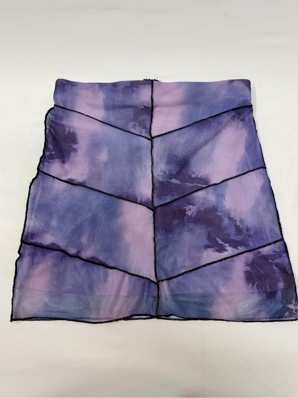 Princess Polly Purple Mesh Mini Skirt | Y2K Fairycore Bodycon
